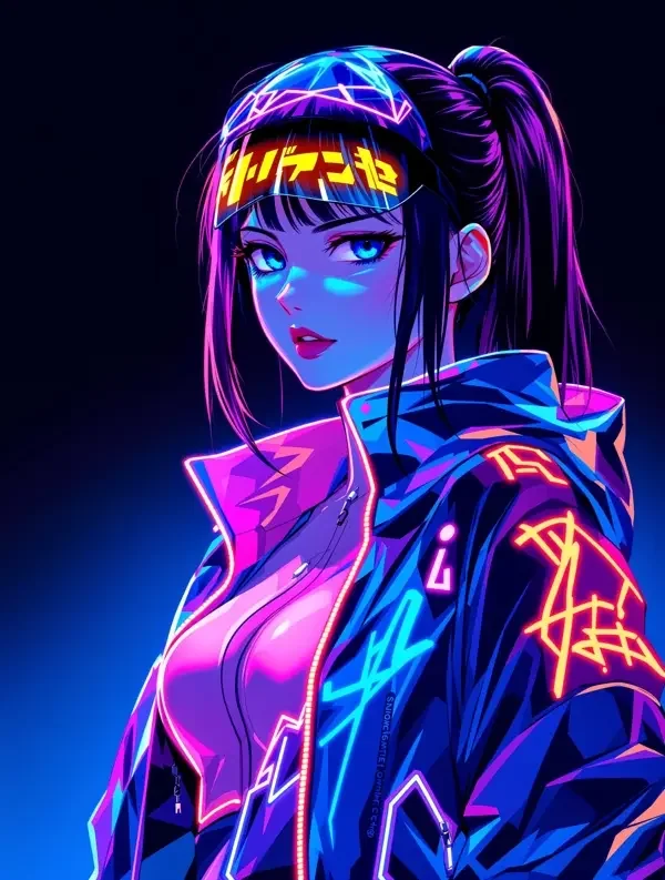 霓虹 · Neon 霓虹 角色立绘